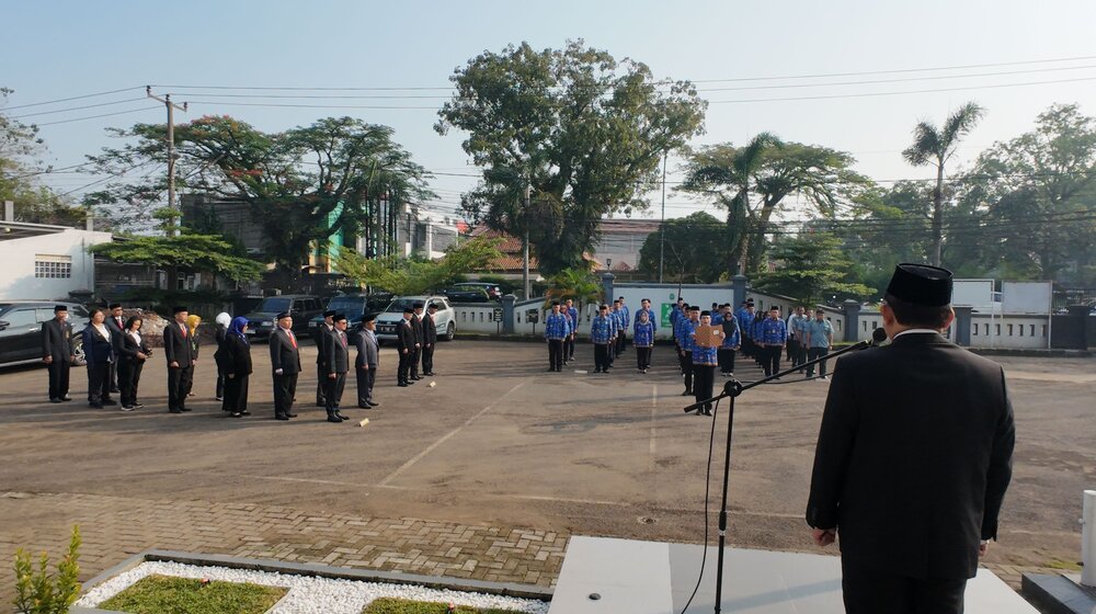 Upacara Memperingati Hari Lahir Pancasila di Pengadilan Negeri Bale Bandung