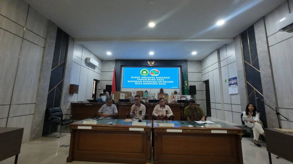 RAPAT ANGGOTA TAHUNAN (RAT) KOPERASI PENGADILAN NEGERI BALE BANDUNG